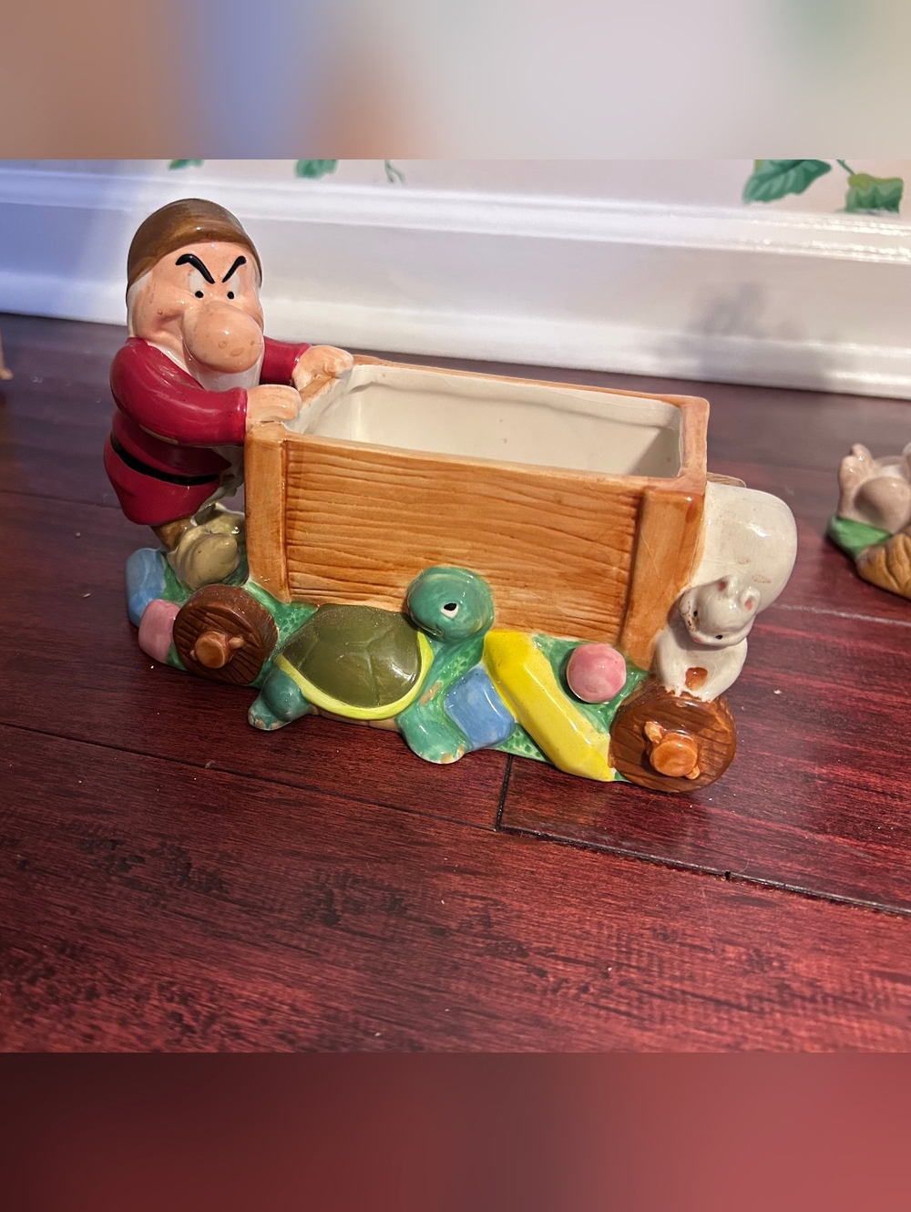 Treasure Craft Disney Snow White & The Seven Dwarfs Grumpy Ceramic Candy Dish